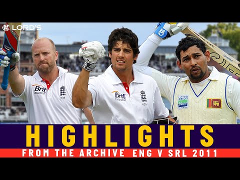 Openers Cook & Dilshan Lead From the Front! | Classic Match | England v Sri Lanka 2011 | Lord's