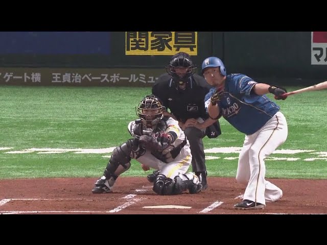 【1回表】 ファイターズ・中田 リーグ2位タイの9号2ランホームランを放つ!! 2018/5/11 H-F