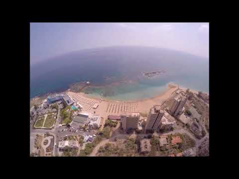 Varosha,Ghost town, Famagusta by drone