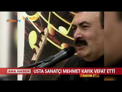 Usta sanatçı Mehmet Kayık vefat etti