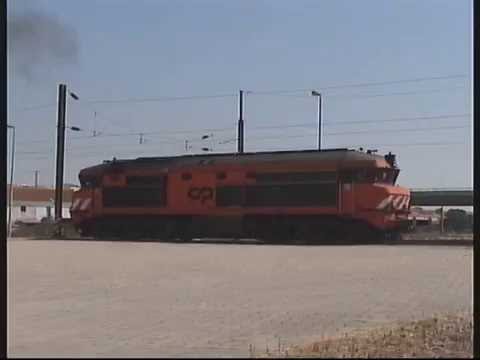 Ignição da CP 1907 e sua passagem isolada por Vale da Rosa - 01 Set 2016