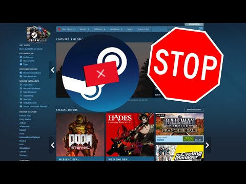 How To Close Games On Steam (tutorial)
