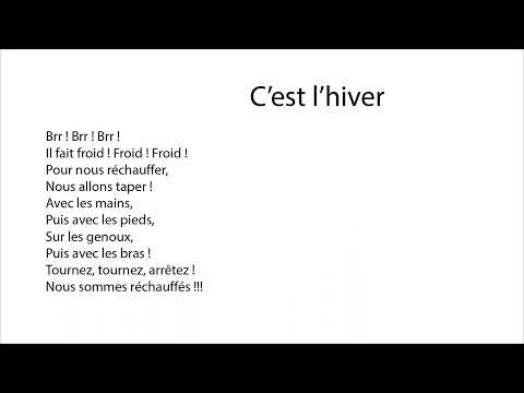 C'est l'hiver