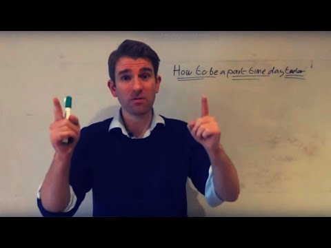 How to Be a Part-Time Day Trader! 👍 Video