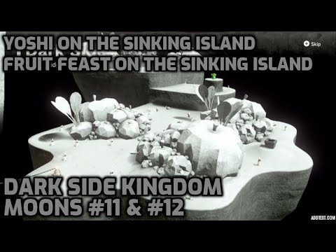 Super Mario Odyssey - Dark Side Moons #11 & #12 - Yoshi on the Sinking Island...