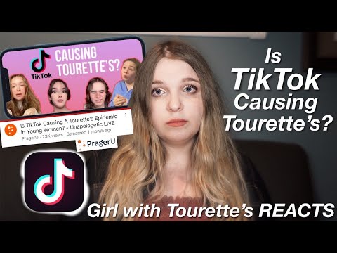 Girl with Real Tourettes Reacts to "Is TikTok Causing A Tourette's Epidemic In Young Women?"