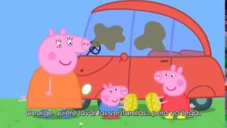 小猪佩奇 S01 E33 : 清洁汽车 (西班牙语)