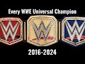 Every WWE Universal Champion 2016 2024 Outdated