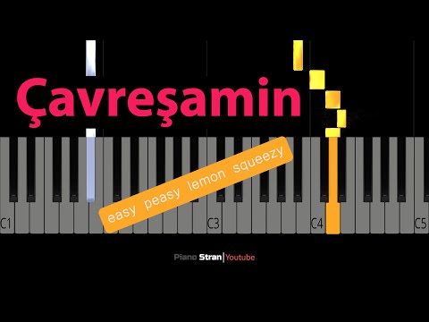 Çavreşamin | Easy Piano Serie For Beginner | Simple Kurdish Melodies