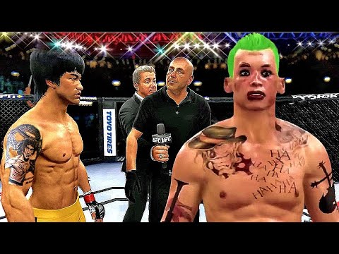 Bruce Lee vs. JOKER (EA Sports UFC 4) immortal