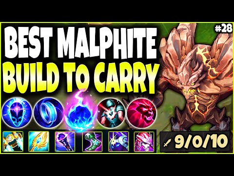 Carry any Team with MAX PEN MALPHITE ~ LoL Meta Malphite Build Guide #28 🔥 LoL Malphite s12 Gameplay