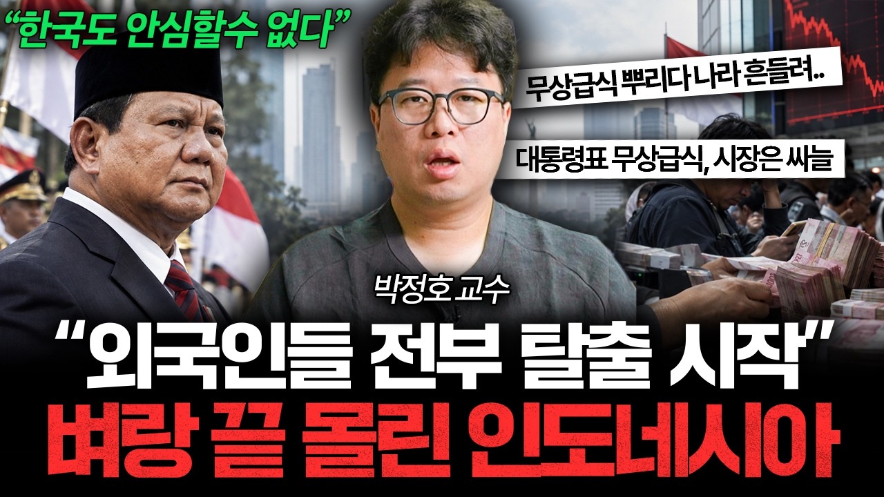 "인도·동남아 경제 위기 상황" 한국도 절대 안전할 수 없는 이유 📰 [박정호의 주간경제]