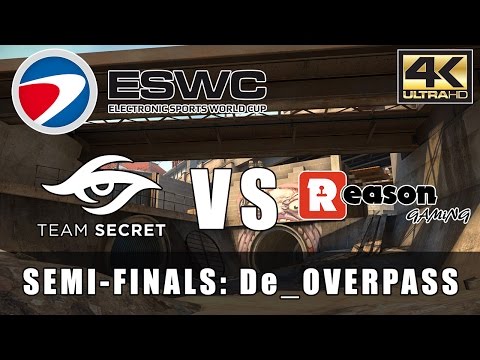 CS:GO | Team Secret Fe vs Reason Gaming [De_Overpass] | ESWC 2016 PGW