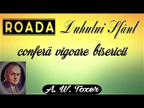 14. ROADA DUHULUI SFÂNT conferă vigoare bisericii - A.W. Tozer