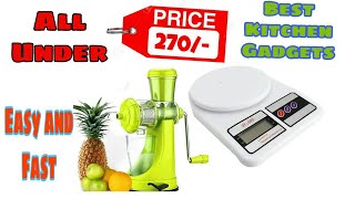 Top 5 Kitchen Gadgets under 300 | Cheap And Convenient | Make Everything Easy.