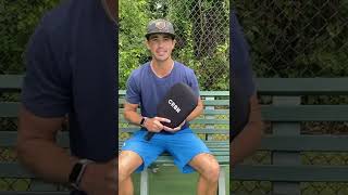 Video thumbnail: CRBN¹ 16MM Middleweight Carbon Fiber Pickleball Paddle