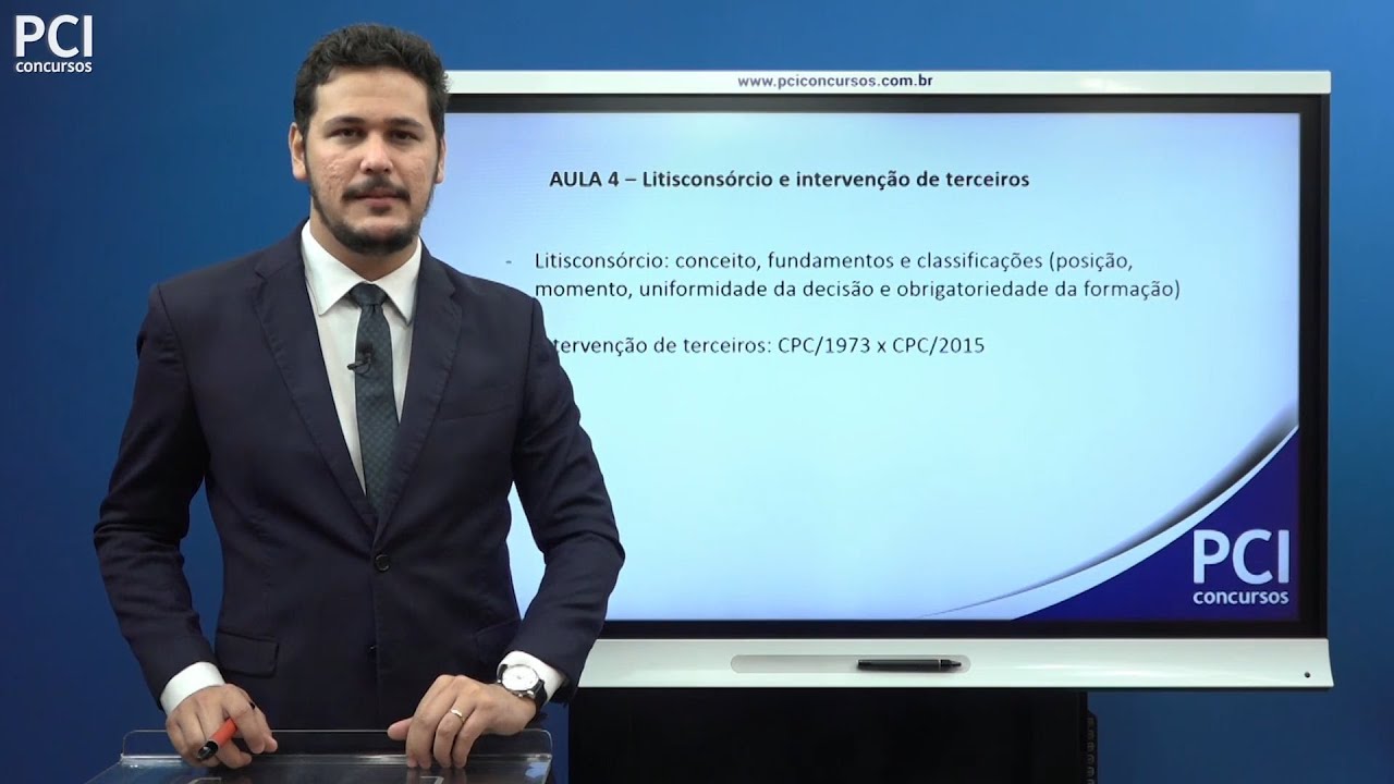 Aula 04 - Litisconsórcio - Intervenção de Terceiros - Parte I