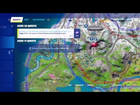 Where to Cut power to Control Panels -  Week 10 Resistance Quests - Fortnite