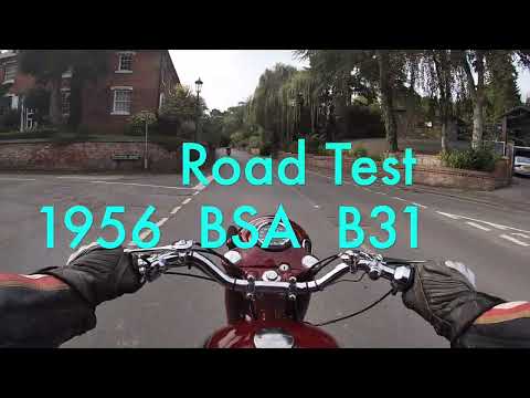 BSA  B31 Road Test  the best value for money British 350