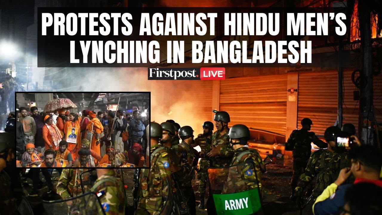 LIVE: Hindu Men Lynching in Bangladesh | Saints Protest Outside Bangladesh Deputy High Commission