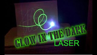 Laser Light Show with Glow Paint - Mesmerizing Drawing Experiment