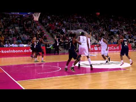 EUROCUP - Highlights Telekom Baskets Bonn vs. Virtus Rom (96:88, 18.12.2013)