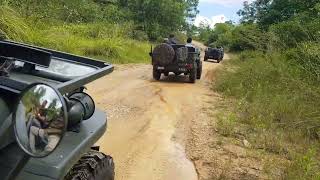willys kendaraan perang dunia II touring Menuju puncak Polan sawahlunto@prabuharys