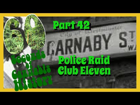 60 Seconds of Cannabis History: Part 42 - Police Raid Club Eleven