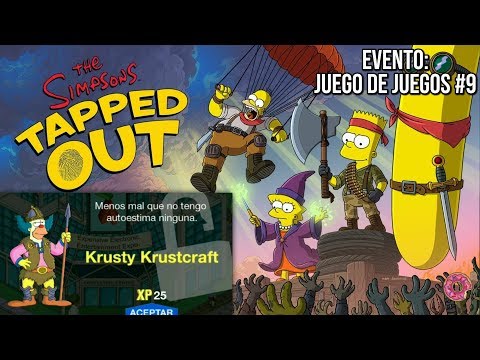 Krusty Krustcraft #9 | Evento: Juego de Juegos | Los Simpsons Springfield | Por Nick