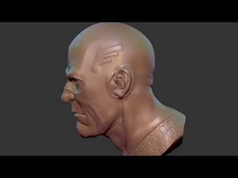 Captain America Sculpture Timelapse