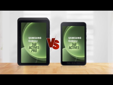 Samsung Galaxy Tab Active5 Pro vs Galaxy Tab Active5 | Ultimate Rugged Tablet Comparison