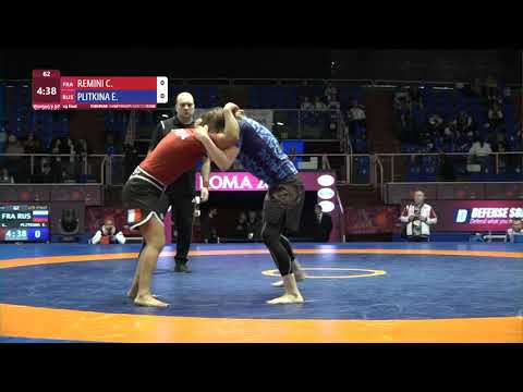 1/4 Women's GP No-Gi - 64 kg: C. REMINI (FRA) v. E. PLITKINA (RUS)