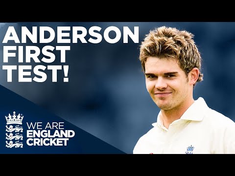 Jimmy Anderson Takes 5fer In His First Test! | England v Zimbabwe 2003