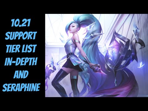 NEW 10.21 Support Tier List In-Depth -- League of Legends