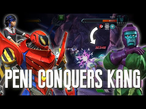 Peni Parker BURNS Variant 3 Kang Boss! | Marvel Contest of Champions