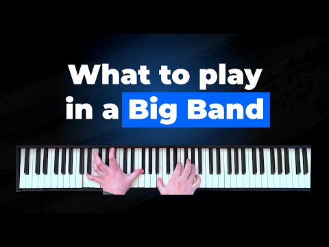 9 Tips for Playing Piano in a Big Band