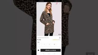 Open from leopard print coat