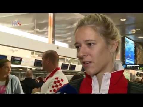 HRT Sport, 8.8.2016 - Matea Matošvić i Ana Šimić neposredno prije odlaska na Olimpijske igre