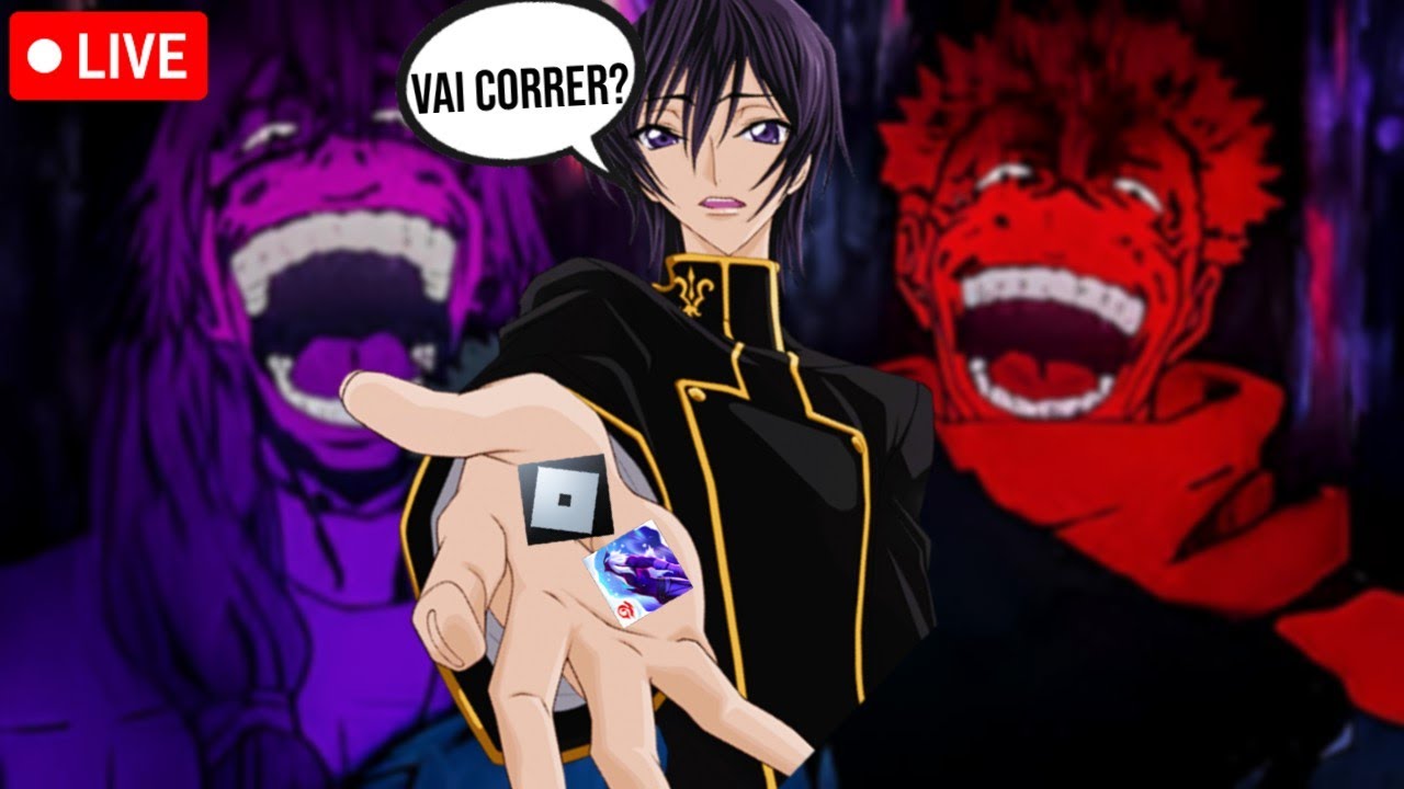 🔴 LIVE ON | HOJE é dia de FREE FIRE e ROBLOX ao mesmo TEMPO ⚫️ AOKI AO VIVO ⚫️