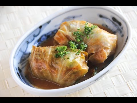 Cabbage Roll Recipe Japanese Cooking 101