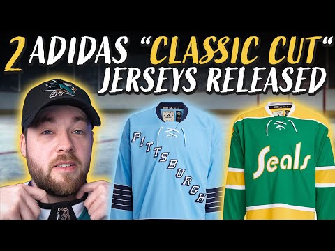 2 Adidas 'CLASSIC CUT' Jerseys Released! Penguins & Golden Seals