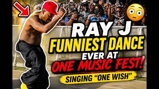 😱 Ray J’s FUNNIEST ‘One Wish’ Dance EVER 😂🔥 (Crowd LOST IT!)