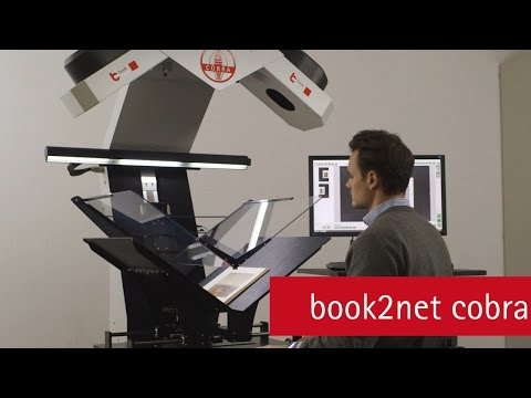 Color Overhead Book Scanner- Cobra A1