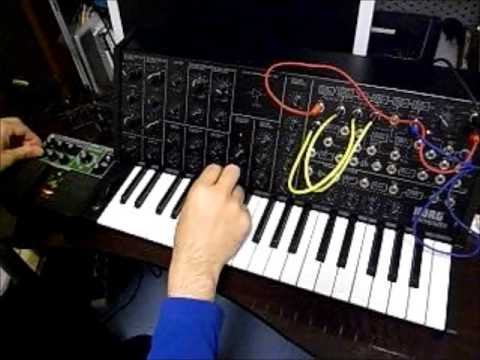 Korg MS-20 mini + BOSS RE-20 Ambient Noise Session