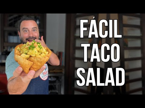 ¿Receta de Taco Salad de Pollo Fácil y Deliciosa? | Receta | Tulio Recomienda