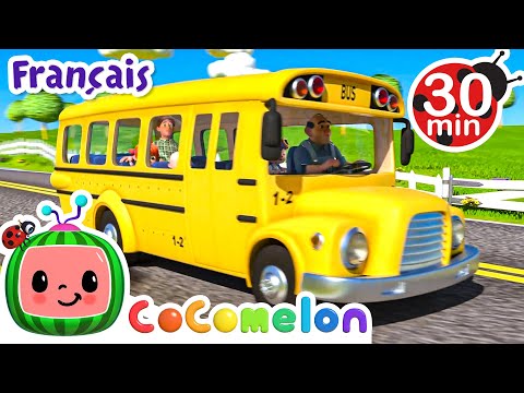 Les roues de l’autobus  | | CoComelon en Français | Chansons pour bébés
