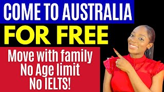 COME TO AUSTRALIA FOR FREE | Move with Dependants | WORK & GET PR