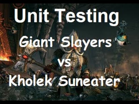 Giant Slayers vs Kholek Suneater!!