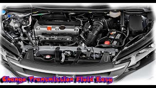 How to change automatic transmission fluid in 2014 Honda CR-V (Easy)