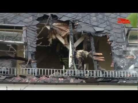 Dachstuhlbrand in Kinzenbach (18.04.2012)